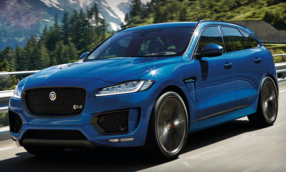 Jaguar F-Pace R (2017) - ... auf Dauer nicht ausreicht. Wie die Serienversion des vorerst stärksten Jaguar F-Pace zum Marktstart 2017 aussehen könnte, zeigt dieser Photohop-Entwurf von X-Tomi Design. Jaguar F-Pace R (2017)