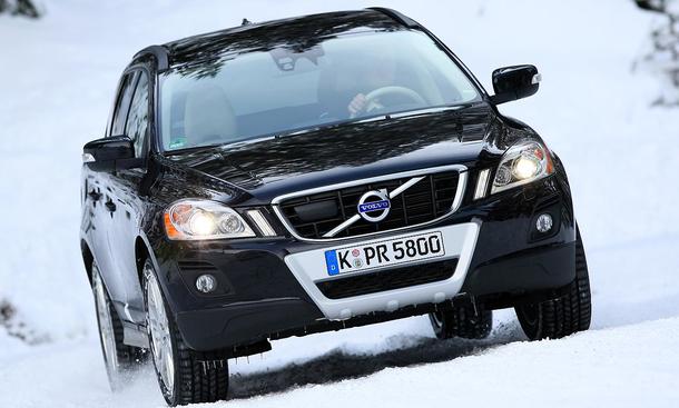 Volvo XC60 D5 AWD
Der Allradantrieb im Volvo verteilt die Kraft über eine elektronisch geregelte Haldexkupplung
