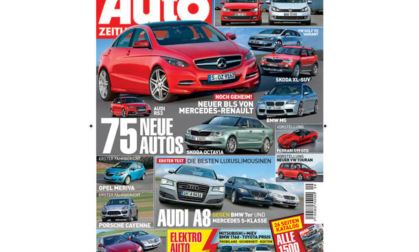 AUTO ZEITUNG Heft 09/2010 - AUTO ZEITUNG Heft 09/2010 75 Auto-Neuheiten: Audi RS3, Skoda Octavia, BMW M5, VW Golf VII Variant, Skoda XL-SUV, noch geheim! Neuer BLS von Mercedes-Renault. Findet der Golf seinen Meister; Test: VW Polo - Golf. Vorstellung: Fe AUTO ZEITUNG Heft 09/2010
