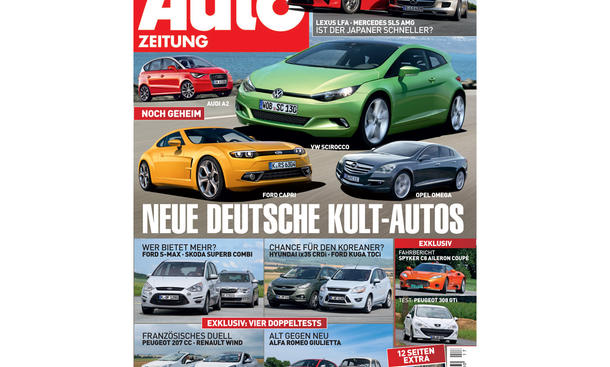 AUTO ZEITUNG Heft 17/2010 - AUTO ZEITUNG Heft 17/2010Mit 12 Seiten Extra Porsche-Special. Ausserdem: Neuheiten - Neue deutsche Kultautos: VW SCIROCCO - AUDI A2 - FORD CAPRI - OPEL OMEGA. DAS DUELL DER SUPERSPORTLER: LEXUS LFA · MERCEDES SLS AMG - IST DER AUTO ZEITUNG Heft 17/2010