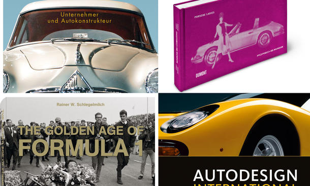 Auto-Bücher zu WeihnachtenBesser als Schlips und Socken: Auto-Bücher unter den Weihnachtsbaum legen. Wir empfehlen ein Dutzend Neuerscheinungen, die die Wartezeit bis zum nächsten Frühjahr verkürzen