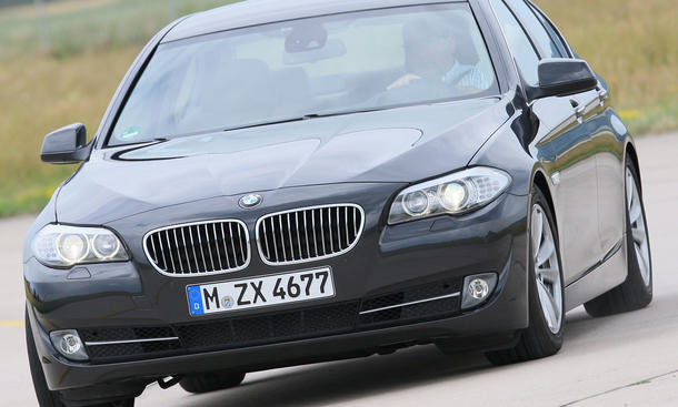 BMW 525d
Der wendige 5er strahlt mit jeder Faser den typischen BMW-Charakter aus Bilder BMW 525d Leistung