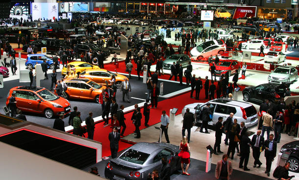 Genfer Automobilsalon 2012 - Zahlreiche Highlights bieten sich den Besuchern des Auto Salon Genf 2012 Auto Salon Genf 2012 Highlights Messerundgang Fotos Bilder