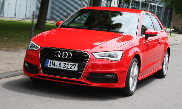 Audi A3 1.8 TFSI - Verwechslungsgefahr: Auch der neue A3 trägt das typische Audi-Kleid Audi A3 1.8 TFSI - Karosserie