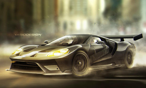 Ford GT: Yasiddesign - Ford GT 2016 ford gt yasiddesign
