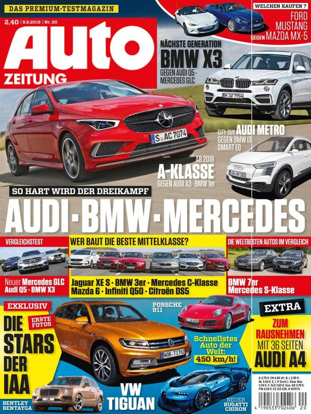 Auto Zeitung 20/2015: Heft-Vorschau