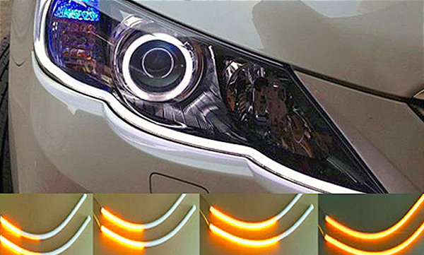 New Reigns LED-Streifen im Auto –