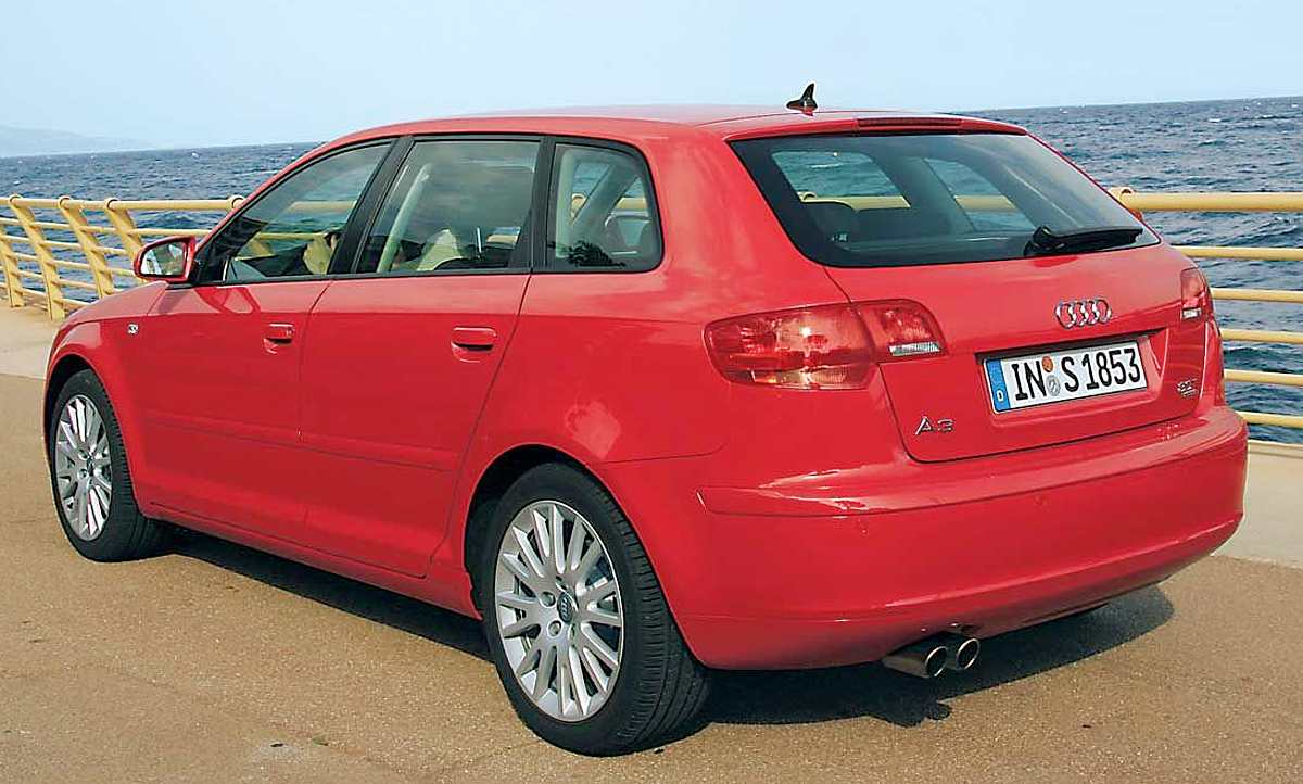Audi A3 8P, 8PA, Baujahr 2003 bis 2013 ▻ Technische Daten zu