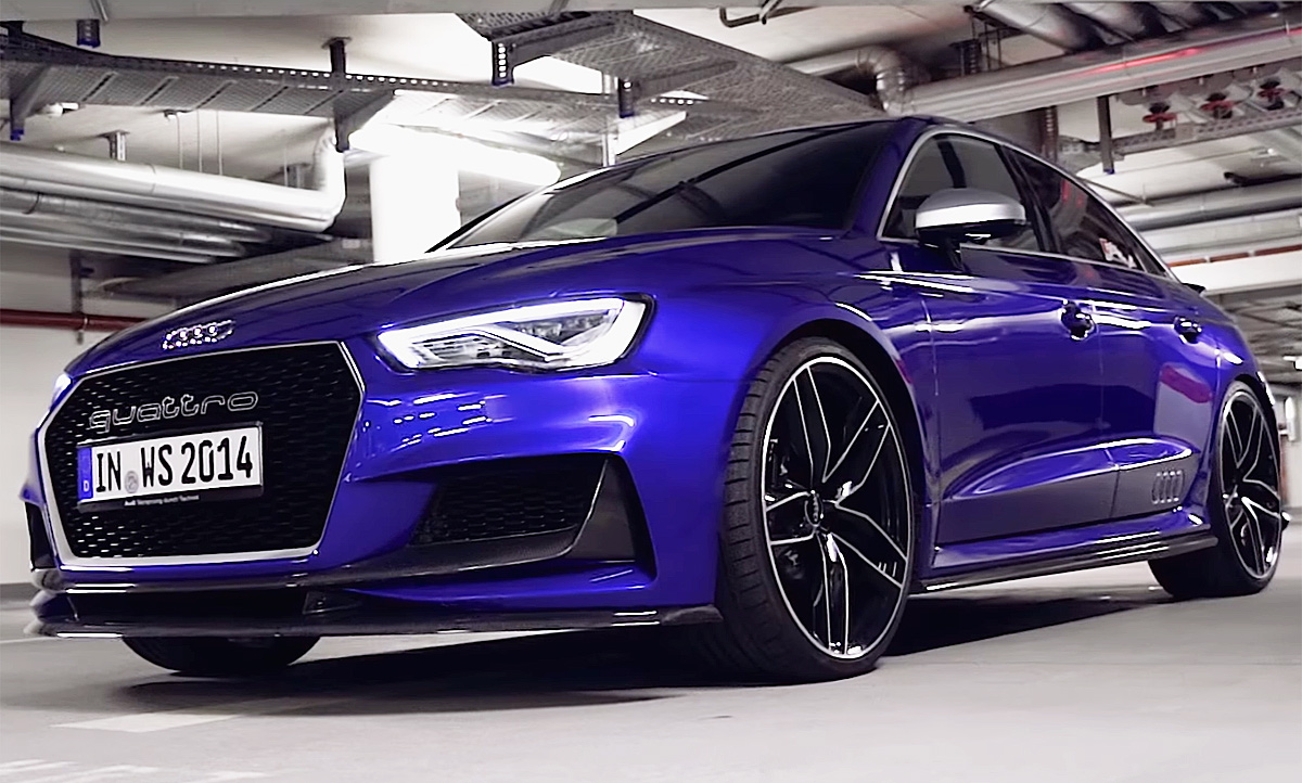 Audi A3 Clubsport Quattro Concept Video Autozeitungde