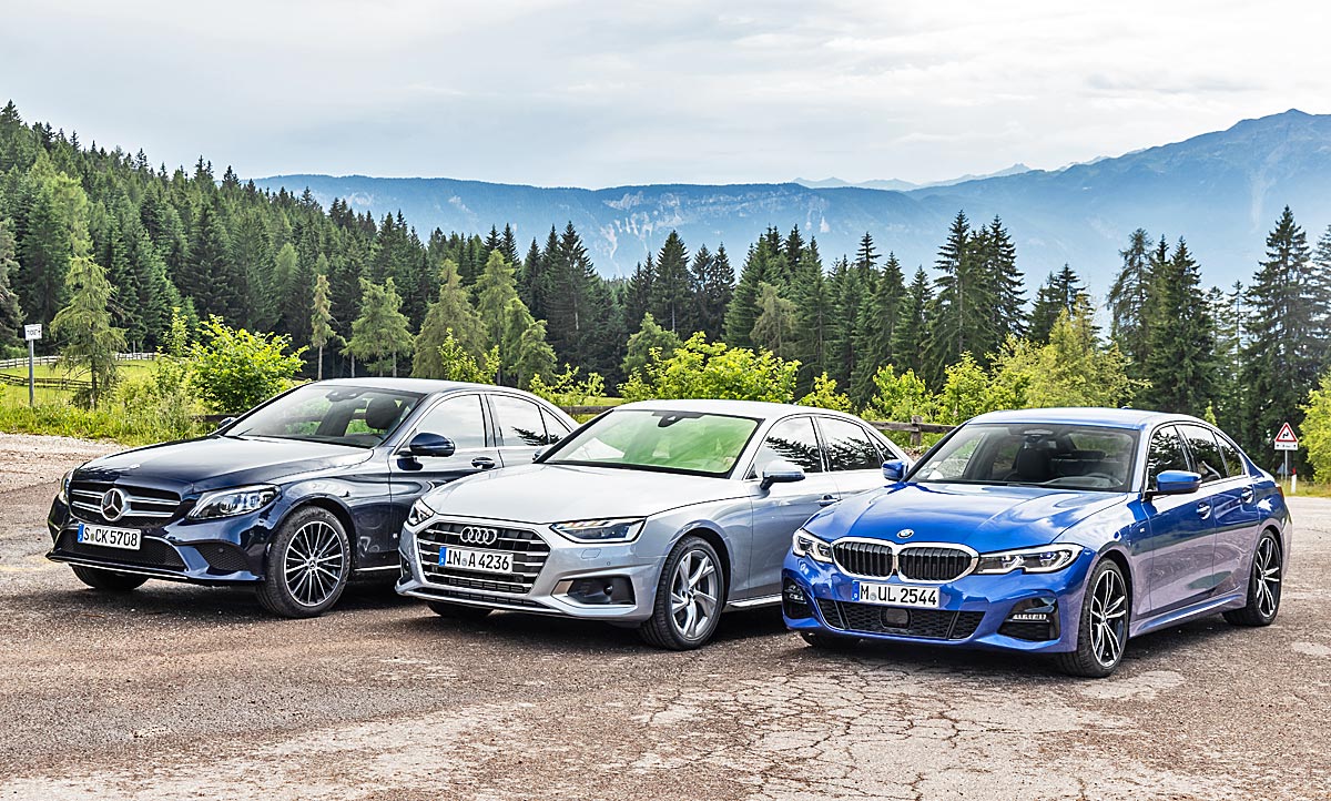 BMW 3er vs.Mercedes C-Klasse im Test: das Mittelklasse-Duell - AUTO BILD