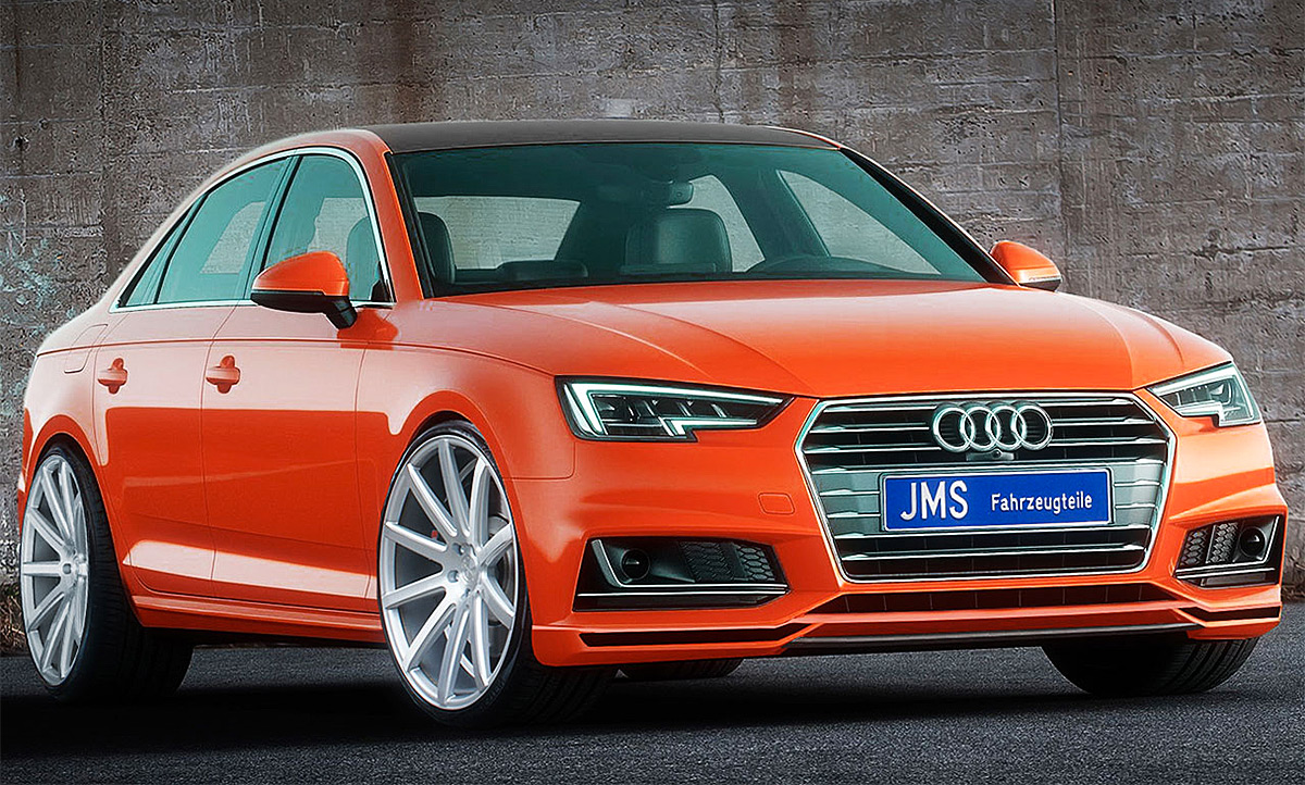 Audi A4 B9: Tuning von JMS-Fahrzeugteile