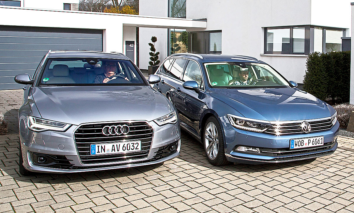 Audi A6 Avant/VW Passat Variant: Test