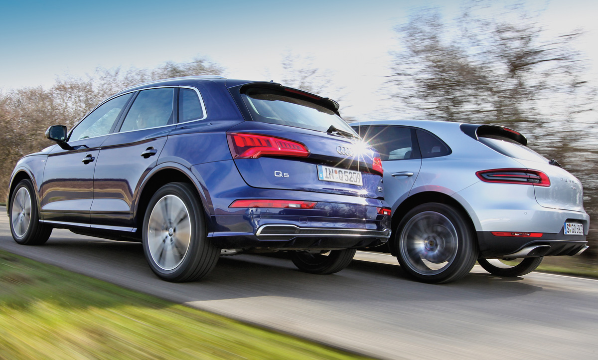 Audi Q5/Porsche Macan Test