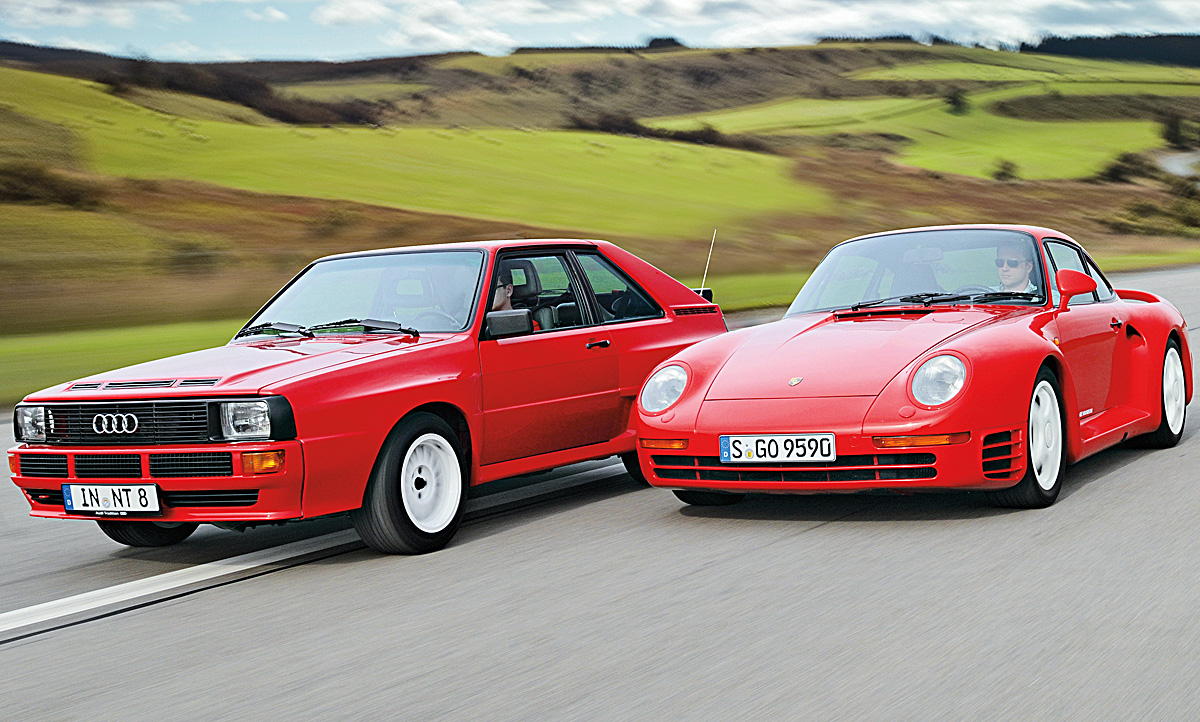 Audi Sport quattro / Porsche 959: Classic Cars