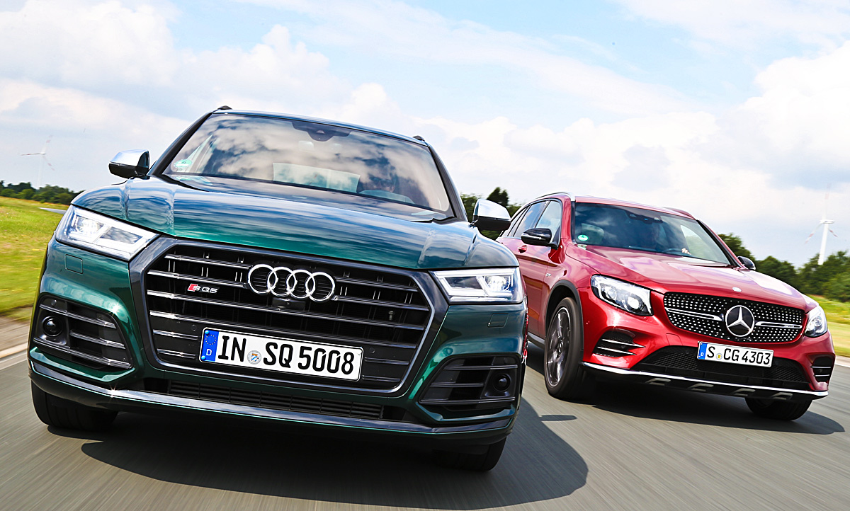 Audi Sq5 Mercedes Amg Glc 43 Test Autozeitung De Audi Sq5 Mercedes Amg Glc 43 Test Autozeitung De