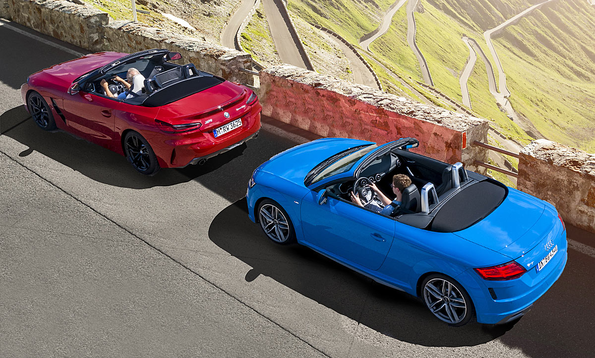 Audi TT Roadster/BMW Z4: Vergleichstest