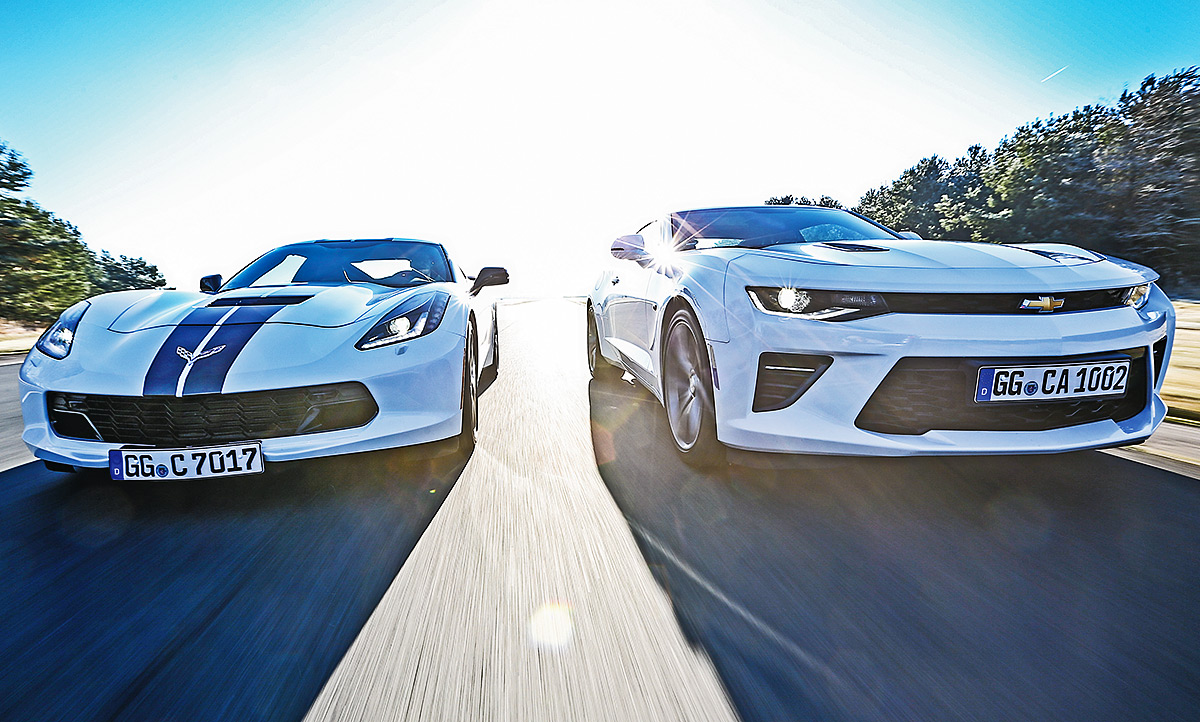 Chevrolet Camaro 6 2 V8 Corvette Stingray Test Autozeitung De