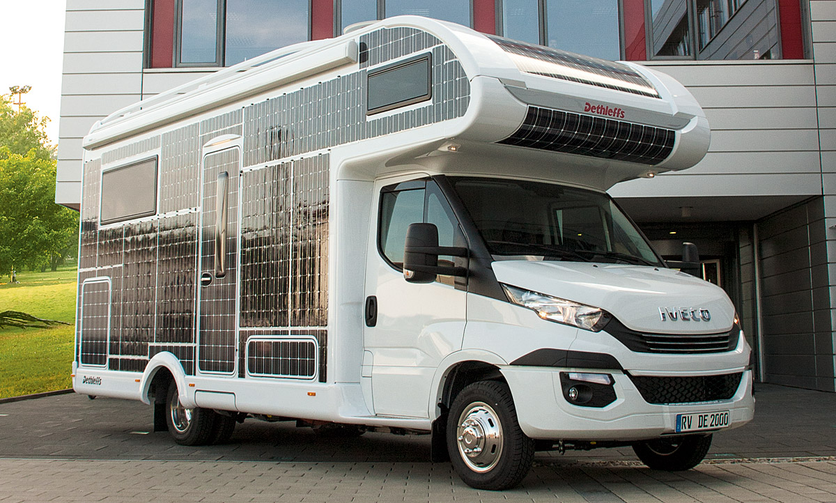 Dethleffs e-home das elektrisch betriebene Wohnmobil