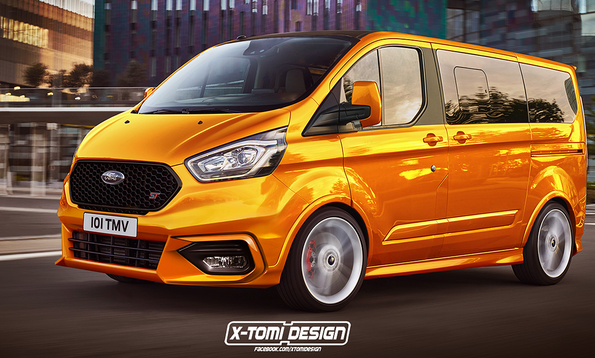 VW Crafter R (GTI) & krasse Transporter : Illustration