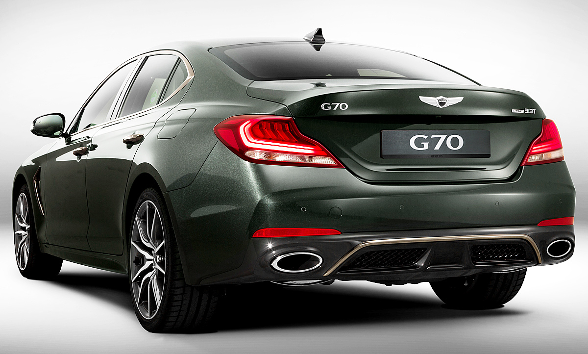 Genesis G70 2019 Erste Fotos Autozeitung De