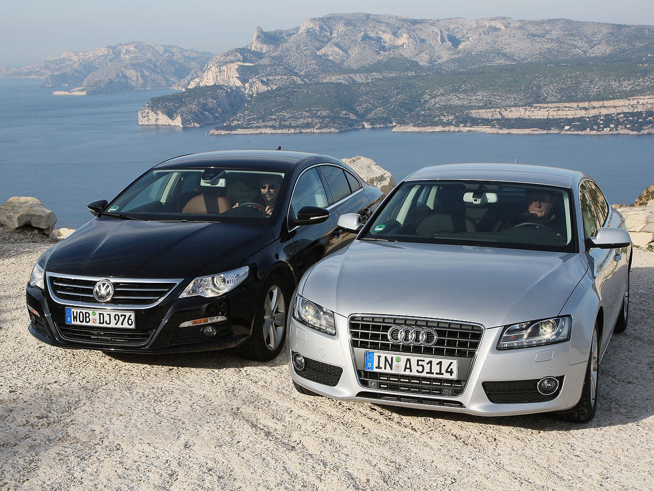 Vergleich In Der Mittelklasse Audi A5 Sportback Und Vw Passat Cc