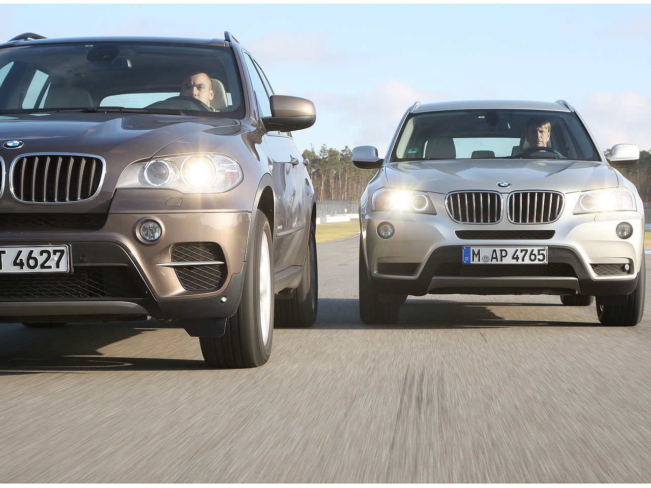 BMW X3 xDrive35i und X5 xDrive35i im Vergleichstest