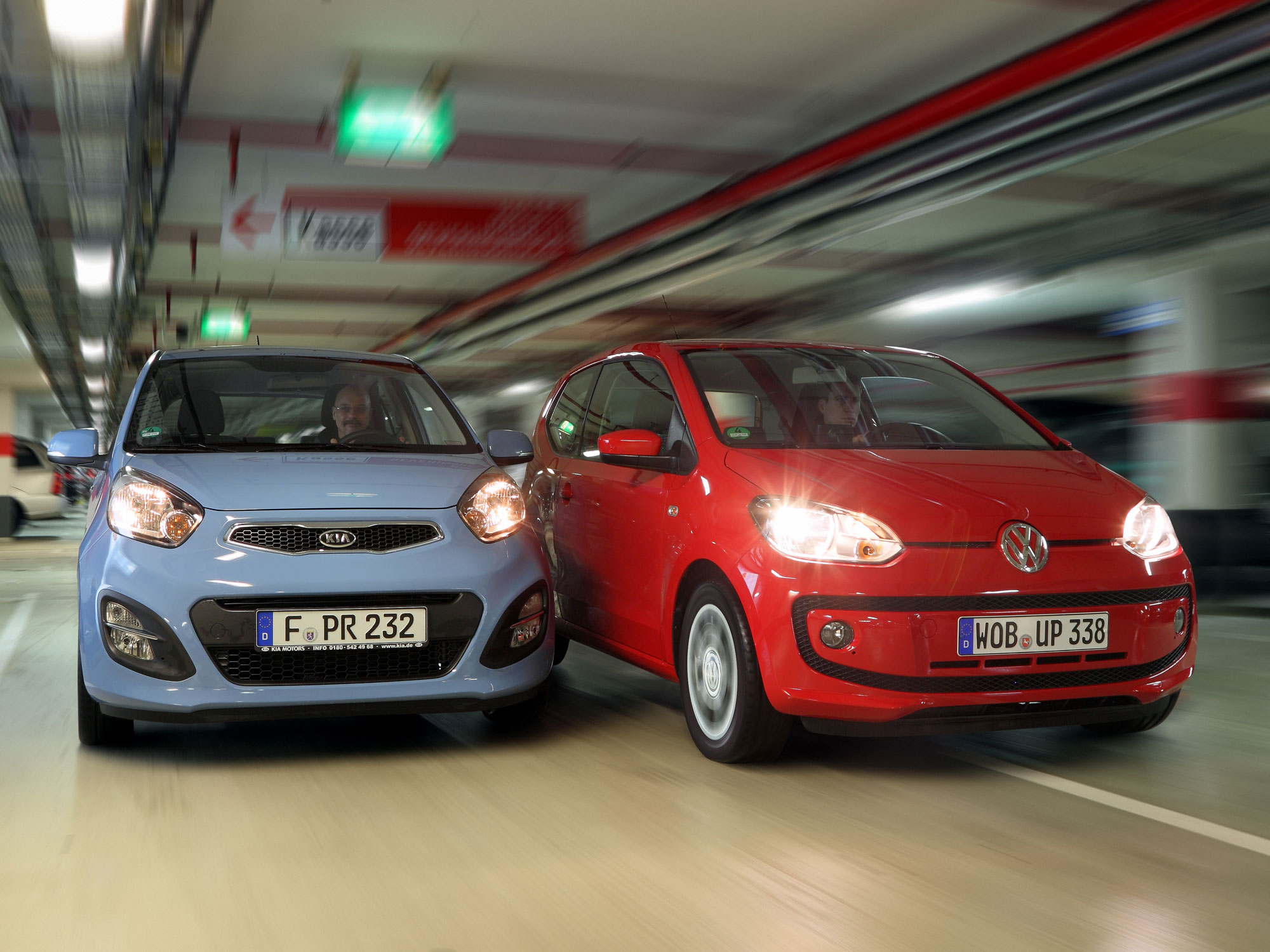 Kleinwagen Im Test Vw Up Gegen Kia Picanto Autozeitung De