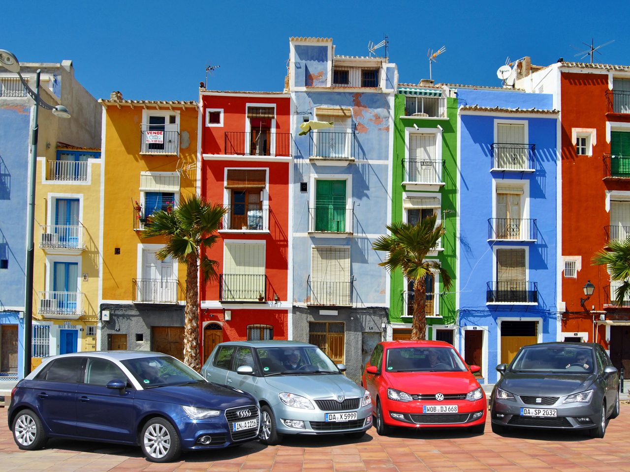 Kleinwagen Audi A1 Vw Polo Skoda Fabia Und Seat Ibiza Im Test