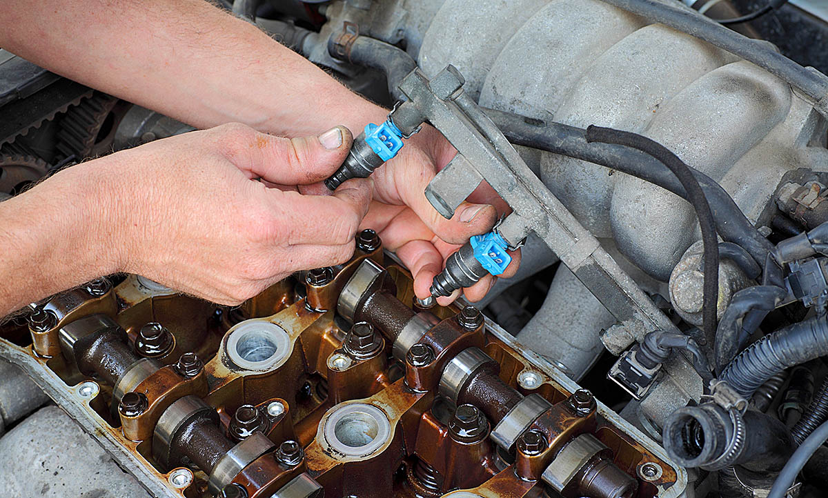 Universal Auto Auto Kraftstoff Einspritzdüse Düse Spülung Reiniger Benzin  Reinigung Tester Reparatur