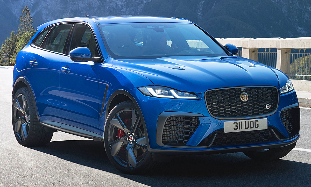 Jaguar F Pace Svr Facelift 21 Preis Motor Autozeitung De Jaguar F Pace Svr Facelift 21 Preis Motor Autozeitung De