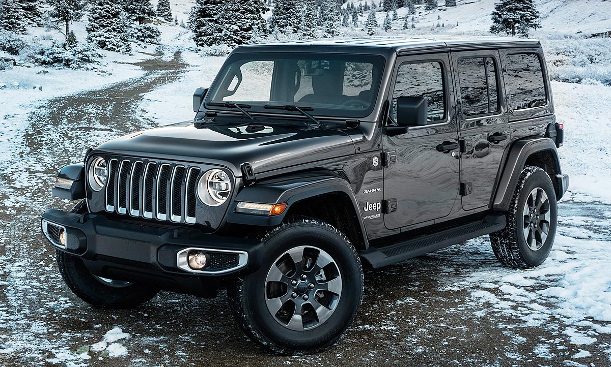 Jeep Wrangler 4 Gen 2018 Technische Daten