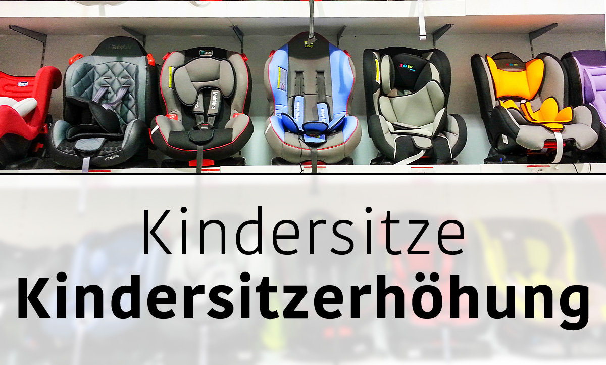 Kind im Auto: Reicht eine Sitzerhöhung?