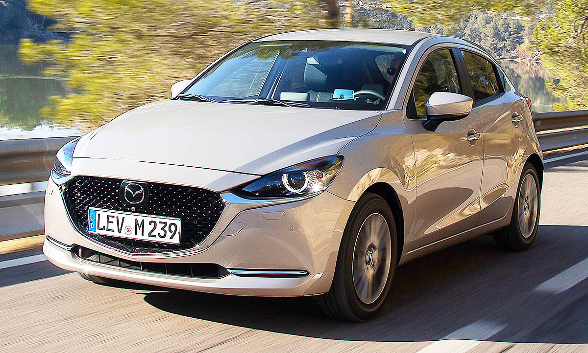 Neues Mazda2 Facelift (2022): Testfahrt