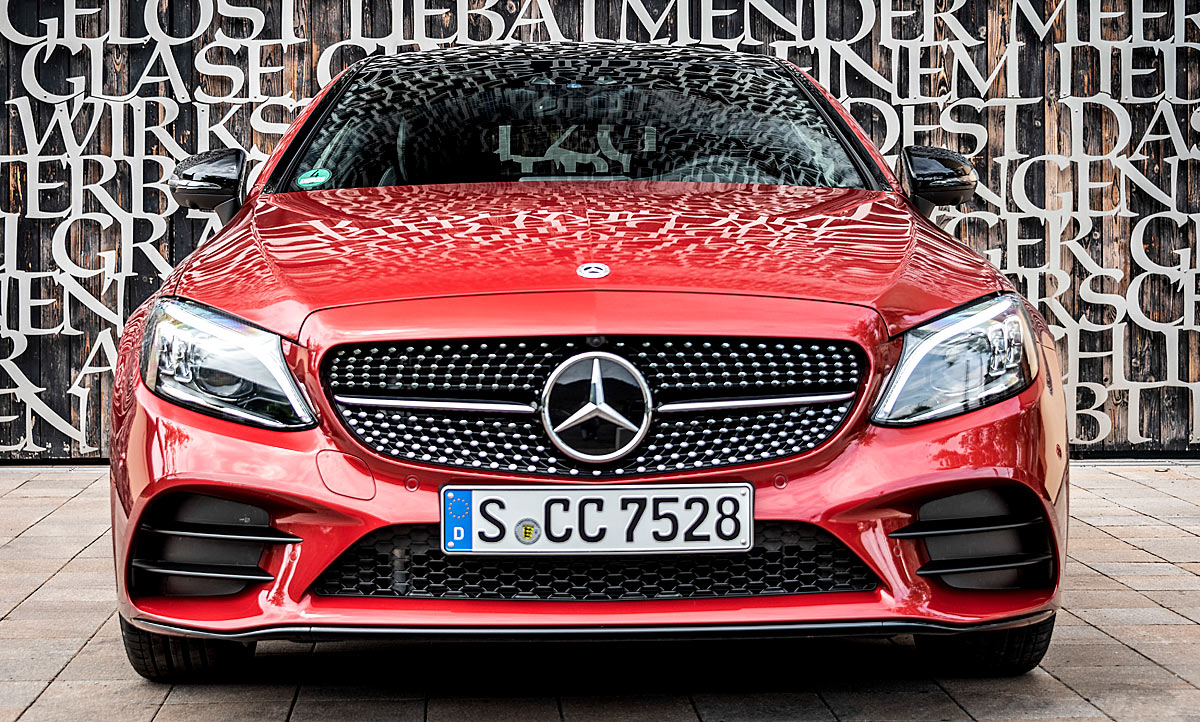 Modellpflege Mercedes C-Klasse Coupé / Cabrio: Nachzieher