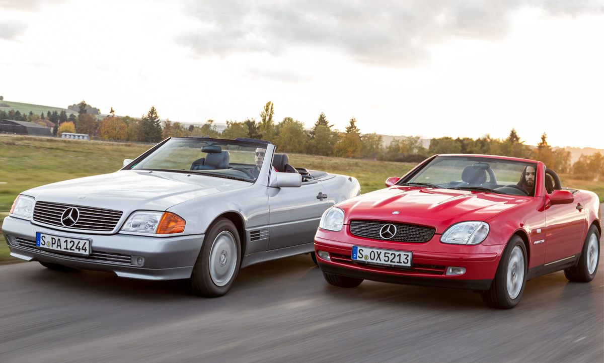 Mercedes SL 320/SLK 230 Kompressor: Classic Cars