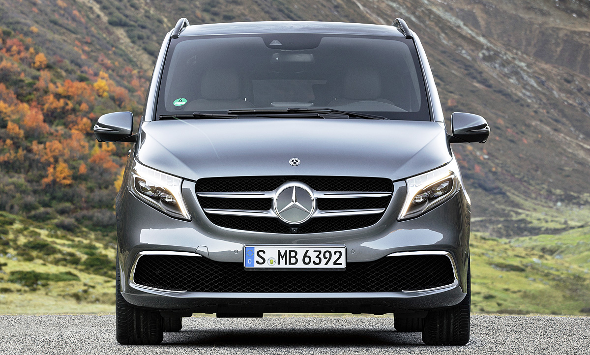 Mercedes V Klasse Facelift 2019 Motor Autozeitung De