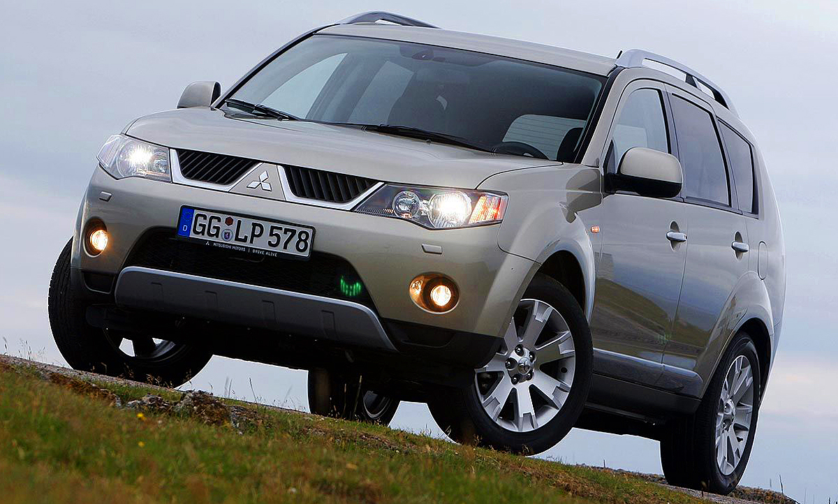 Neuer Mitsubishi Outlander (2007) Erste Testfahrt autozeitung.de