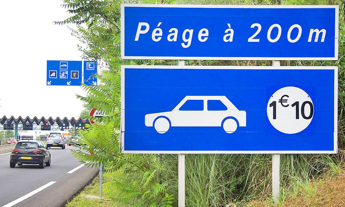 Schneller auf den französischen Autobahnen: Bip & Go Mautplakette