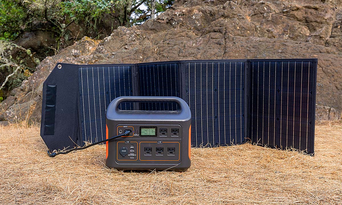Powerstation 1000 Watt: Solarpanel/tragbar