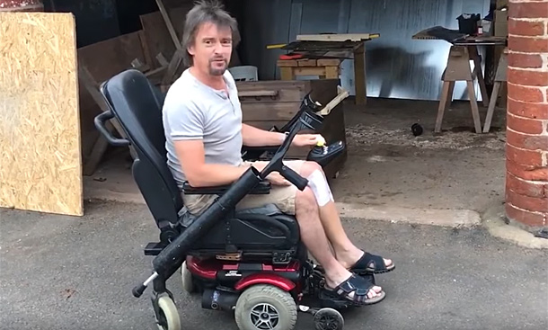 Richard Hammonds Rollstuhl: Video