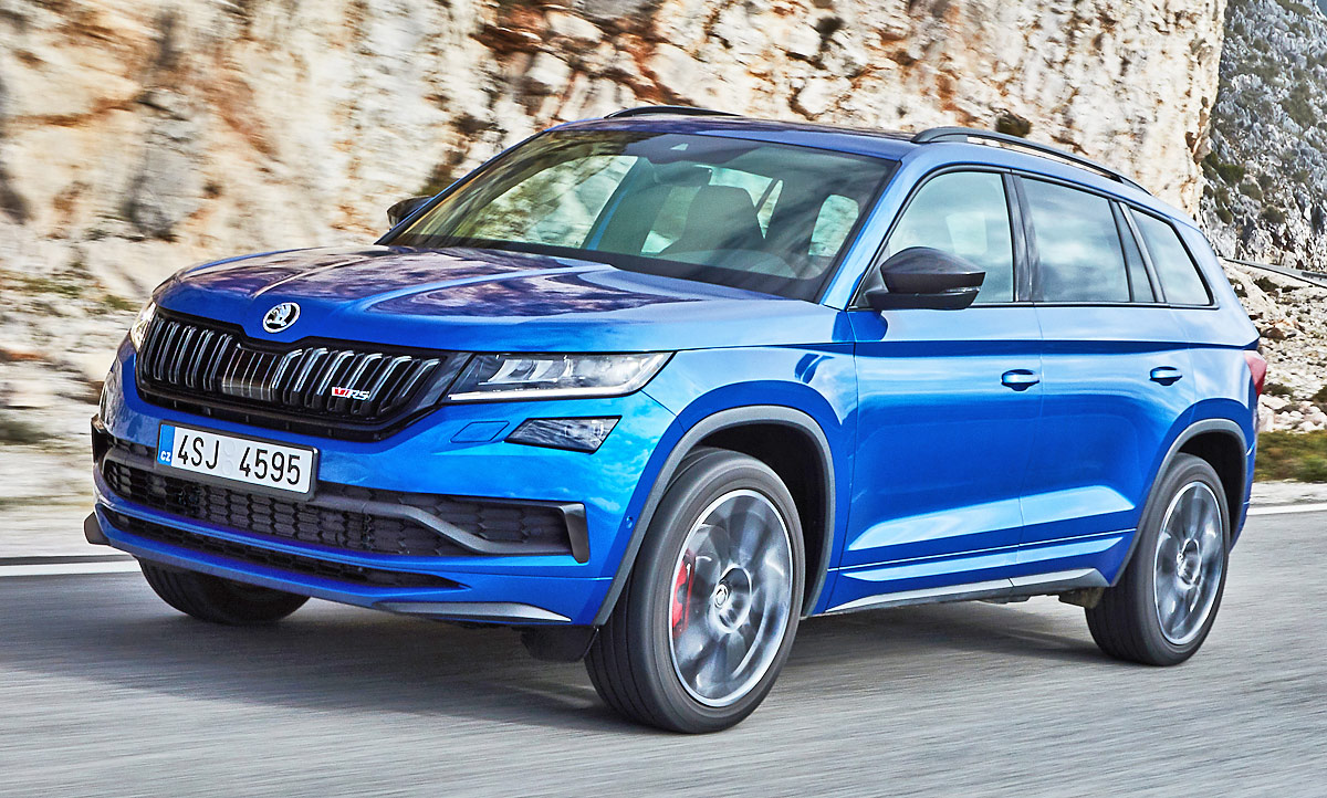 Skoda Kodiaq RS (2018): Preis/PS/Innenraum