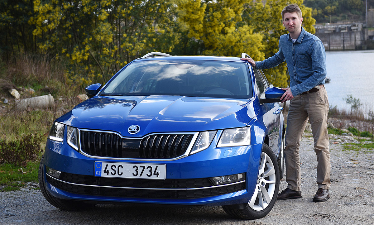 Neues Skoda Octavia Facelift 2017 Erste Testfahrt Autozeitung De