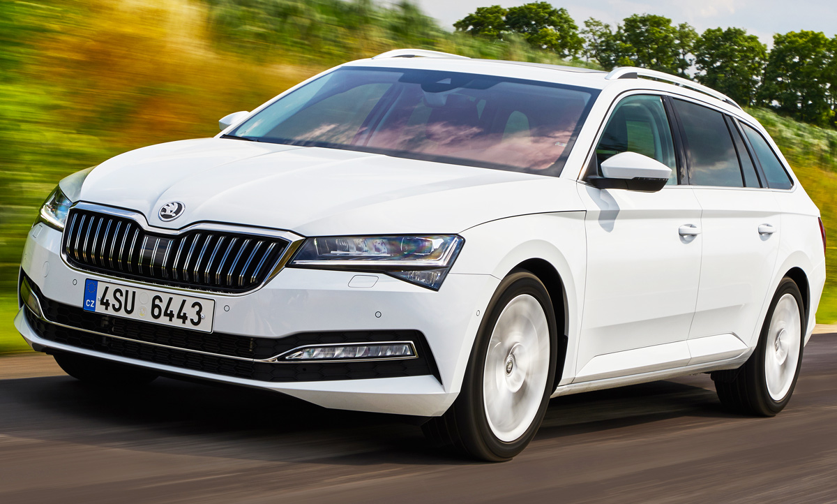 Neues Skoda Superb Combi Facelift 2019 Testfahrt Autozeitung De