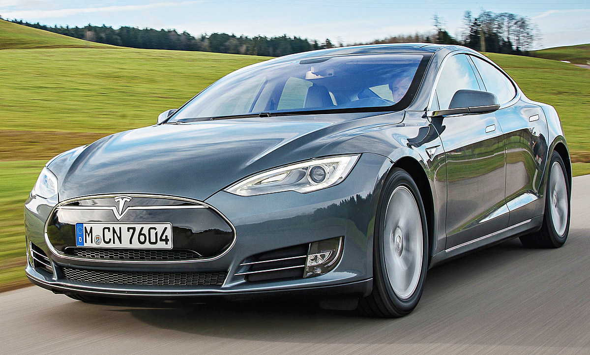 Neues Tesla Model S (2012): Erste Testfahrt