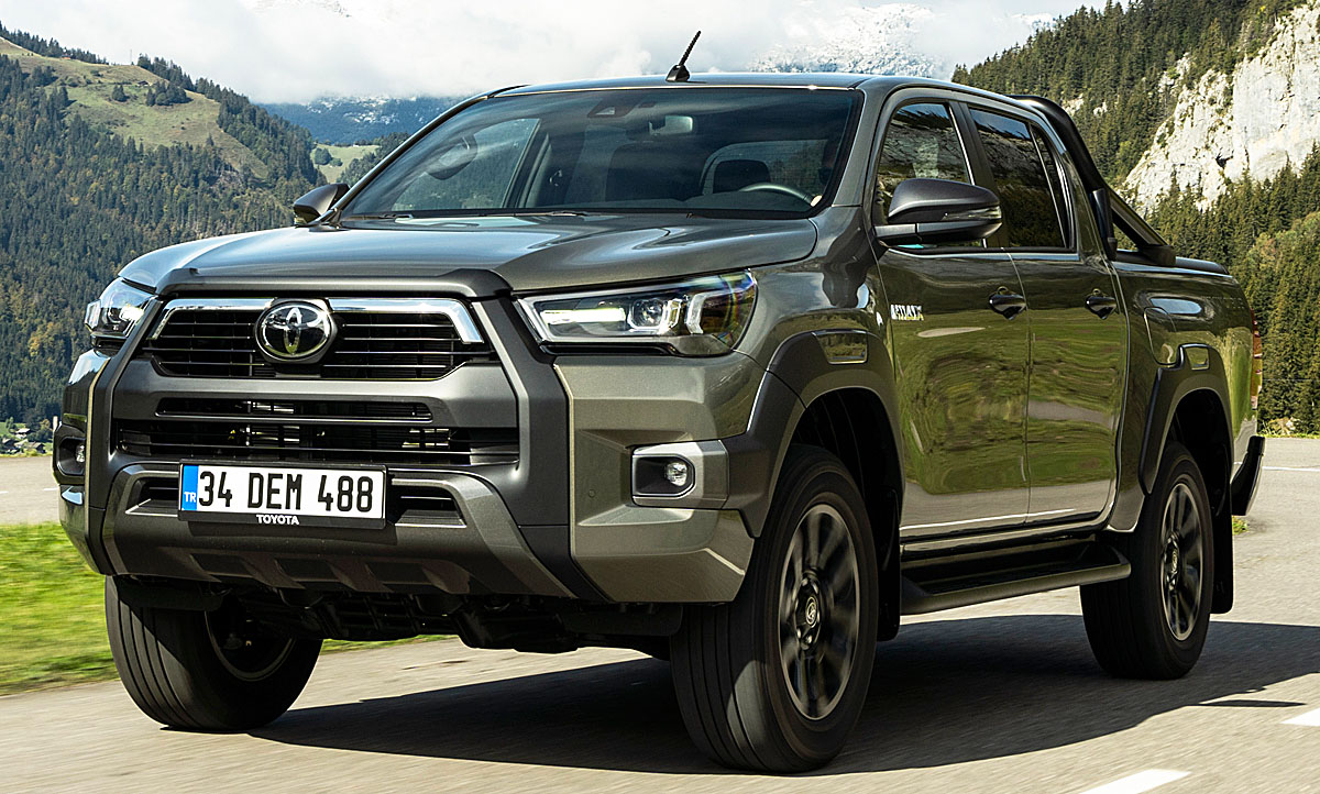 Neues Toyota Hilux Facelift (2020): Testfahrt