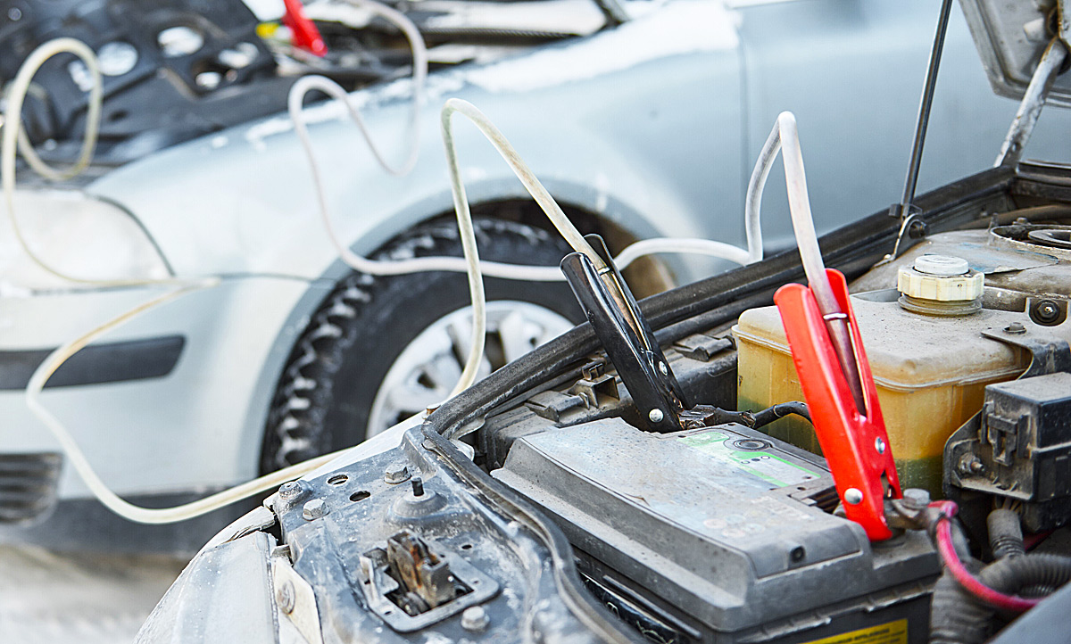 Auto-Überbrückungskabel, Autobatterie-Überbrückungskabel 10 AWG, kompakt,  einfache Verkabelung für die Kfz-Stromversorgung