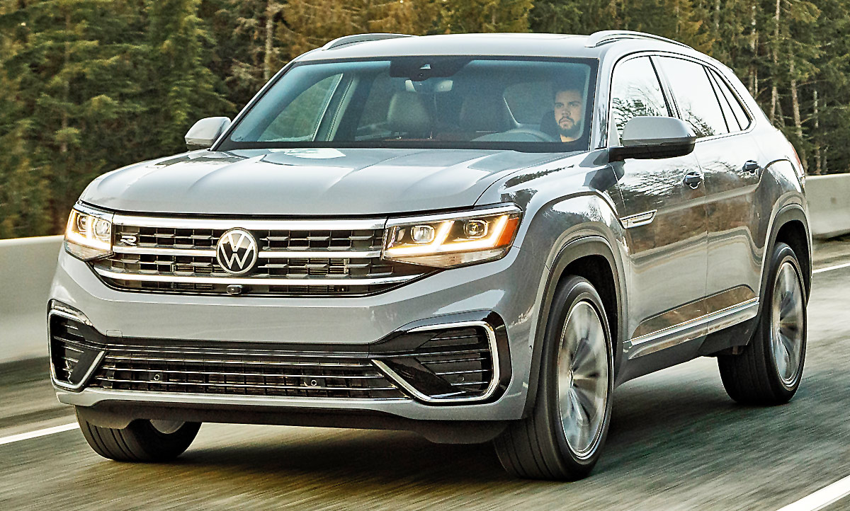 Neuer VW Atlas Cross Sport (2020): Erste Testfahrt ...