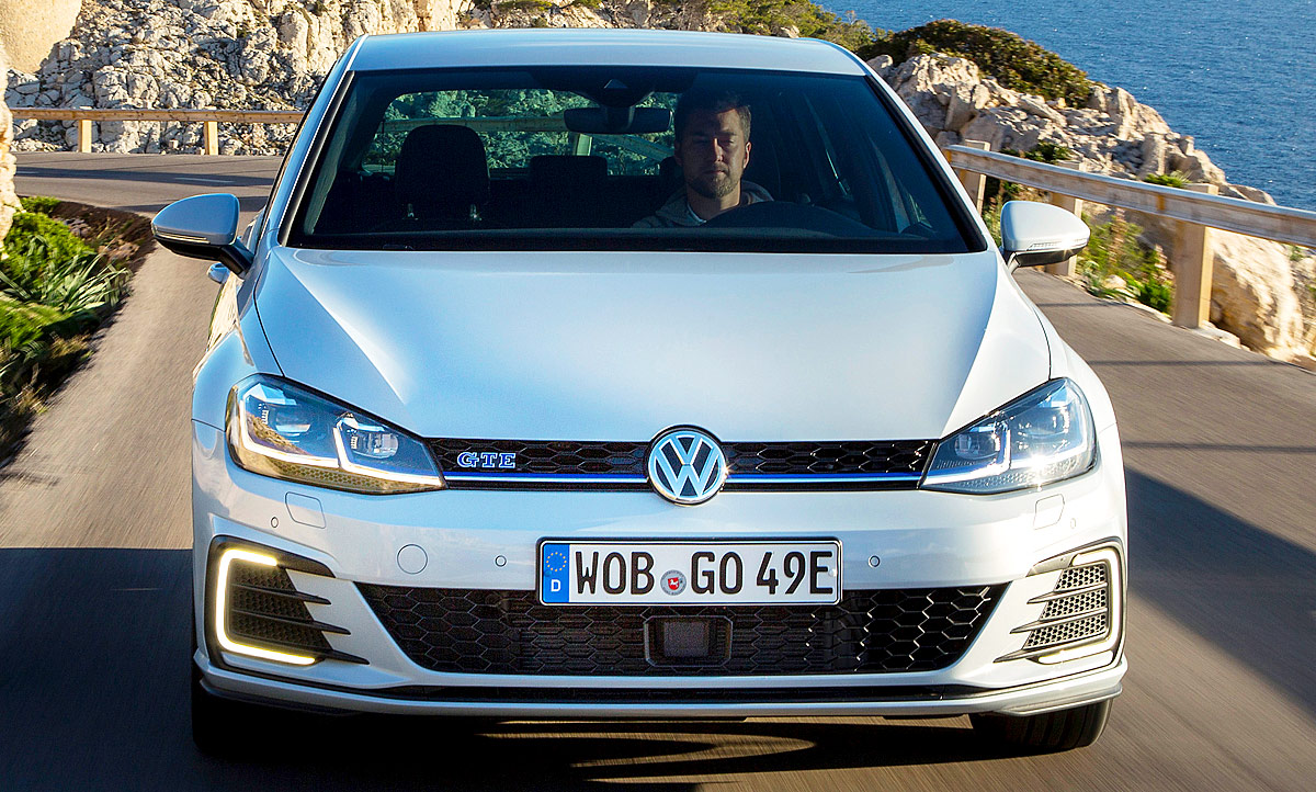 Neuer VW Golf (GTE) Facelift (2017): Erste Testfahrt