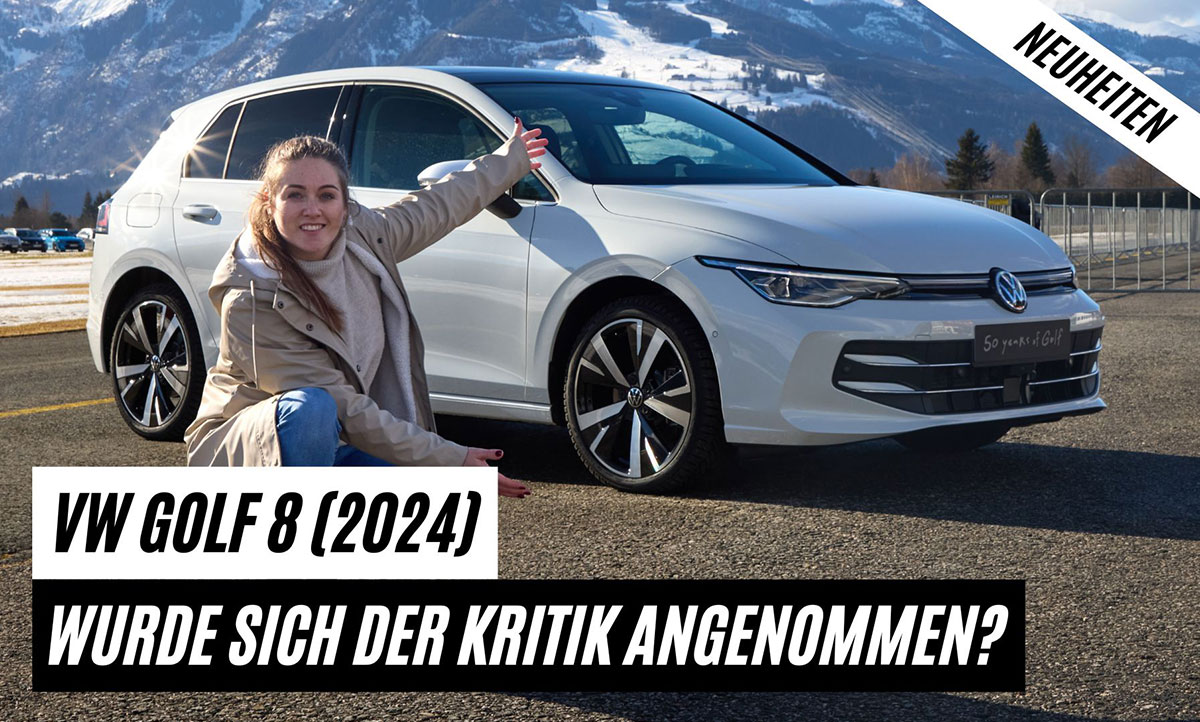 VW Golf 8 Facelift (2024) Check: Leslie & Cars