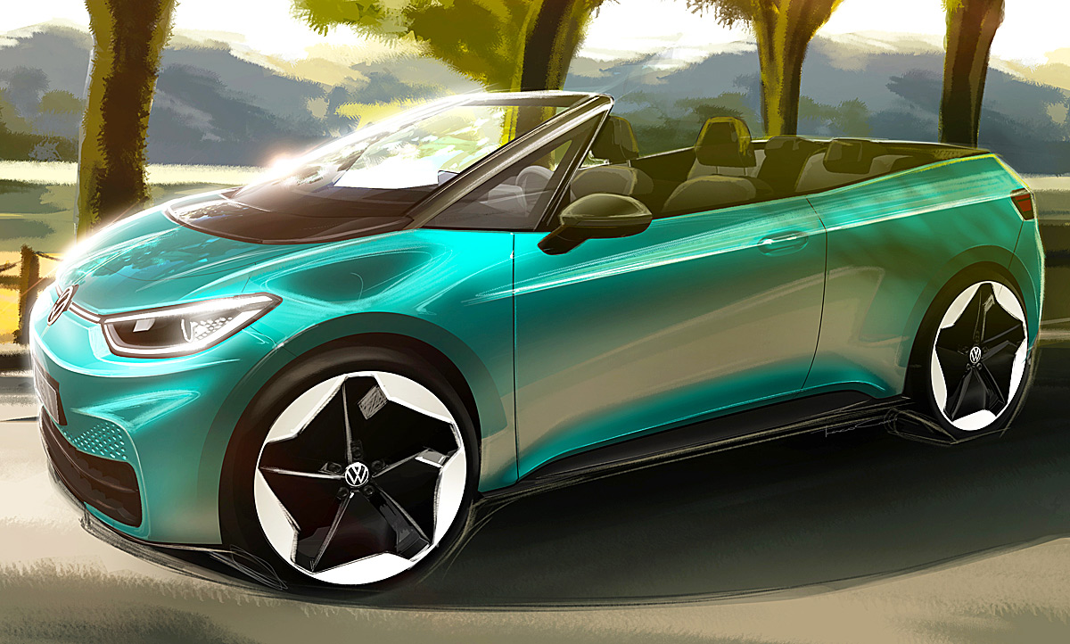 VW ID.3 Cabrio (2023) Illustration & Preis autozeitung.de